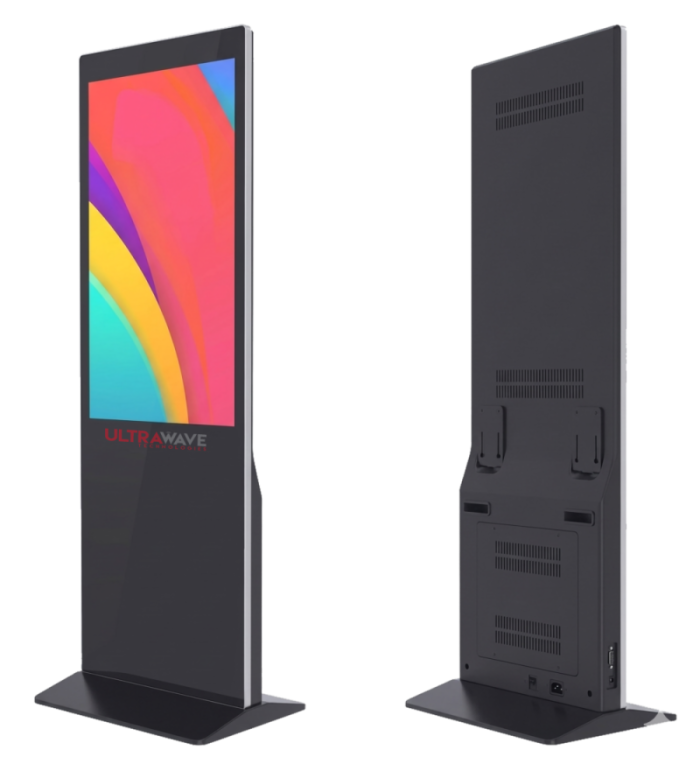 UW-AS43F-scaled-e1775414175984.png Ultrawave UW-AS43F 43-Inch Floor-Standing Advertising Display - Image 1